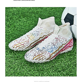 Giày bóng đá YANZISHOP dành cho nam giới người lớn trẻ em Long Nail Broken Nail Giày cao gót cro Breathable Kích thước cộng với