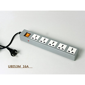 Ổ cắm dài 5 ổ cắm dobo electric korea - trắng