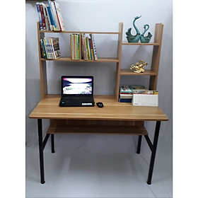 Mua Bàn học đa năng liền giá kệ sách