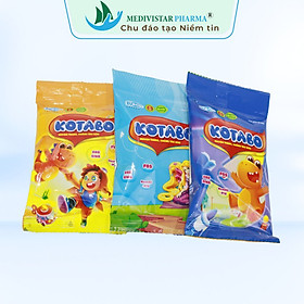 Viên kẹo dẻo thơm ngon Kotabo Medivistar Pharma, giúp hỗ trợ nhuận tràng, phòng chống táo bón, dây 10 túi x 10 viên 3g