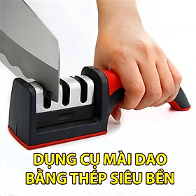 Mua Dụng Cụ Mài Dao Kéo 3 Rãnh Chất Liệu Thép Không Gỉ Cao Cấp Với 3 Chế Độ Mài Tiện Lợi