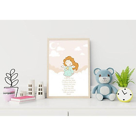 Tranh treo tường | Tranh cho bé-Printable Wall Art for Baby Girl Nursery Decor 58 , tranh canvas giá rẻ