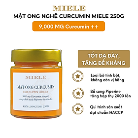 Mật ong curcumin Miele 250G 