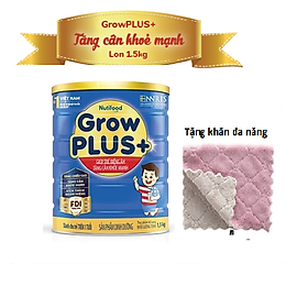 Sữa Grow Plus xanh 1,5kg cho trẻ 1 tuổi trở lên công thức FDI độc quyền