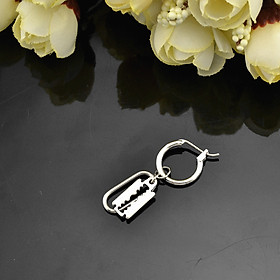 Bông tai dao lam độc lạ unisex 1 chiếc