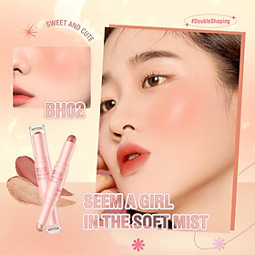 Thỏi kem bắt sáng và má hồng Pinkflash Duo Makeup Stick 2 trong 1 trang điểm dễ dàng tiện lợi 30g