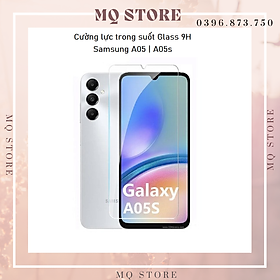 Mua Kính cường lực cho Samsung A05   A05s trong suốt không full Glass 9H ( hàng chính hãng)