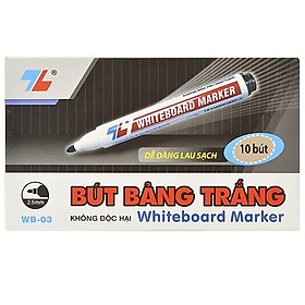 Hộp 10 Bút Lông Bảng Thiên Long WB-03