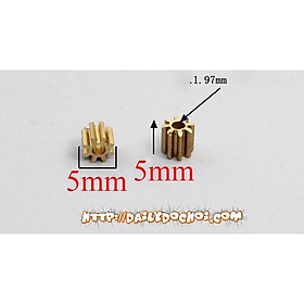 Mua Bánh răng đồng 8 răng trục 2mm