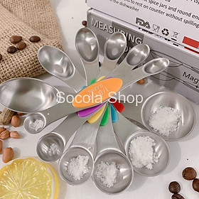 Mua Bộ 6 Thìa Đong Định Lượng Cao Cấp