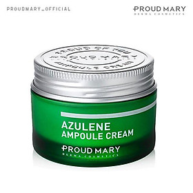 Kem dưỡng ẩm, phục hồi da hư tổn Azulene Ampoule Cream dành cho da mụn, da dầu, da nhạy cảm