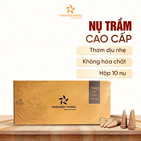 Hình ảnh Nhang nụ trầm hương tự nhiên khói ngược - Thiên Mộc Hương - Trầm Hương đốt 12 năm - Nhang trầm sạch, nhang thơm - 10 nụ