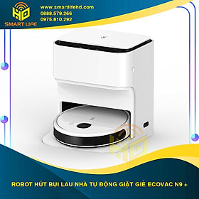 Robot hút bụi lau nhà tự động giặt giẻ Ecovacs Deebot N9+ (N9 Plus) [HÀNG CHÍNH HÃNG]