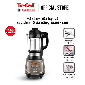 Máy làm sữa hạt, xay sinh tố và nấu đa năng Tefal BL967B66, 1300W, 1.75L - Hàng chính hãng