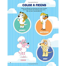 Sách ngoại văn: Bluey: Time to Play Sticker Activity