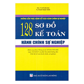 Ảnh bìa Hướng Dẫn Thực Hành Kế Toán Hành Chính Sự Nghiệp – 128 Sơ Đồ Kế Toán Hành Chính Sự Nghiệp