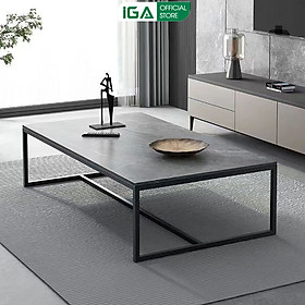 Mua Bàn trà sofa phủ melamin vân đá sang trọng thương hiệu IGA - GM150