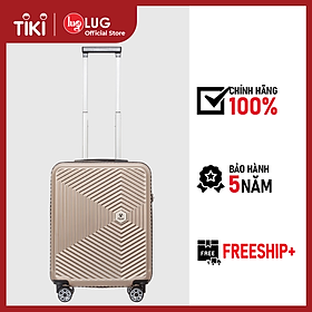 Vali Kéo Du Lịch LUG Thương Hiệu Aber AB1195 Size 20, Nhựa ABS Hạn Chế Trầy Xước, Khóa Số Bảo Mật An Toàn