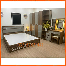Mua - Chọn bộ nội thất phòng ngủ gỗ cao cấp - giường ngủ - tủ quần áo - bàn trang điểm