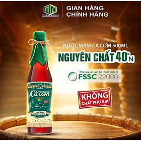 Nước mắm Cá Cơm Nguyên Chất Minh Nam Foods 40 Độ Đạm 500ML