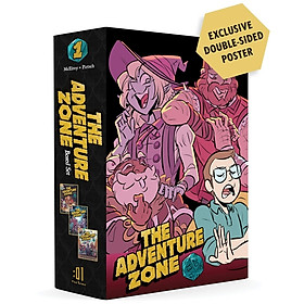 [Download Sách] The Adventure Zone Boxed Set: Here There Be Gerblins, Murder On The Rockport Limited! And Petals To The Metal