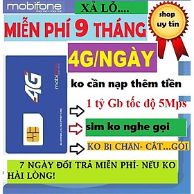 Sim 4G Mobifone chuyên data vào mạng, nhiều lựa chọn thời gian sử dụng - Hàng chính hãng