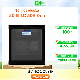 Mua Tủ mát Alaska 50 lít LC 50B Đen - Hàng Chính Hãng - Chỉ Giao Hồ Chí Minh