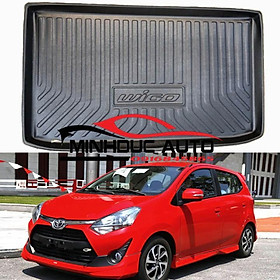 Lót cốp nhựa theo xe wigo