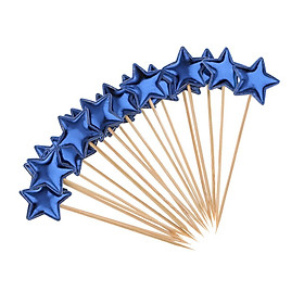 20 Pieces Star Cake Cupcake Topper for Birthday/Wedding Party Decor