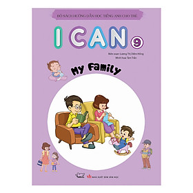 I Can My Family - sách học tiếng Anh cho trẻ mầm non