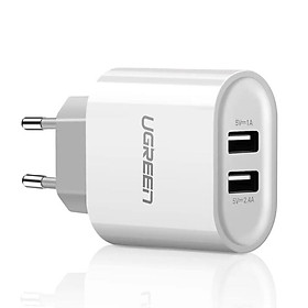 Mua Ugreen UG20384CD104TK 3.4A màu Trắng Củ sạc nhanh 2 cổng USB - HÀNG CHÍNH HÃNG