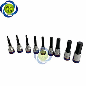 Mua Bộ tuýp lục giác Kingtony 4120PR 9 chi tiết 1/2 H4-H17 loại dài 80mm