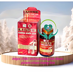 Lisse cường khớp đan -(Hộp 30 viên)- Hỗ trợ giảm nguy cơ thoái hoá khớp, giảm đau mỏi khớp