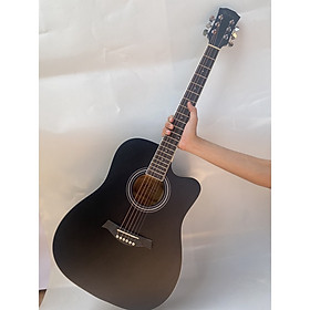 Hình ảnh Đàn Guitar Acoustic Có Ty và EQ LC-5 Size 40 Inch Màu Đen