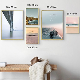 Mua Tranh canvas sang trọng hiện đại - Tranh bộ 4 trang trí