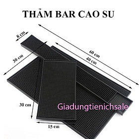 Mua Thảm bar pha chế  Thảm Lót Cao Su Quầy Bar  Thảm bar cao su chống trượt cao cấp (Rubber Bar Mat)
