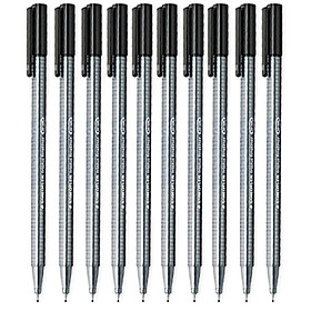 Bút Ký Tên STAEDTLER 334-9 (0.3mm) (10 Cây - Đen