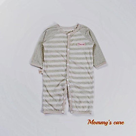 Body dài tay chân 100% organic cotton hữu cơ tự nhiên mỏng nhẹ êm mềm