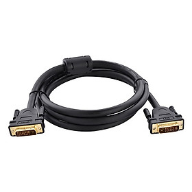 Cáp dvi 2 đầu đực , đầu mạ vàng - hàng chính hãng