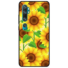 Ốp lưng dành cho Xiaomi Mi Note 10 Pro mẫu Hoa Vàng