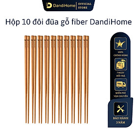 Đũa gỗ fiber mật độ cao DandiHome dùng được trong máy rửa bát - Bảo hành 3 năm