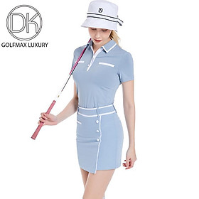 Fullset nữ chơi golf Thiết kế Hàn Quốc - Chất liệu polyester cao cấp DK - DK202