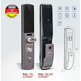 Mua Khóa từ KASSLER KL789 xuất xứ Malaysia màu xám