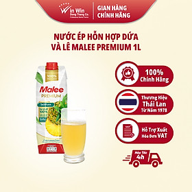 Nước Ép Hỗn Hợp Dứa Và Lê Malee Premium 1L - Nhập Khẩu Thái Lan