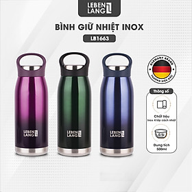 Mua Bình giữ nhiệt LEBENLANG LB1663 inox 304 cao cấp không gỉ  dung tích 500ml - hàng chính hãng