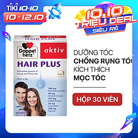 Viên uống chống rụng tóc và kích thích mọc tóc Doppelherz Aktiv Hair Plus