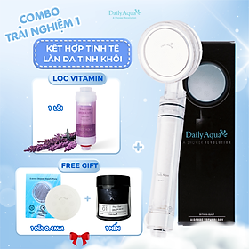 Mua Bộ Sản Phẩm Lọc Nước Daily Aqua - Combo Trải Nghiệm Vòi Sen  Vitamin  Đầu Vòi Bồn Rửa Tay  Rửa Chén