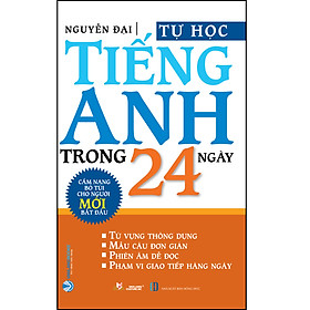 Hình ảnh Tự Học Tiếng Anh trong 24 Ngày - Tái Bản