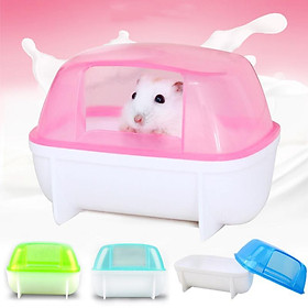 Nhà tắm cho hamster bằng nhựa kích thước size 10 X 6 X 6cm