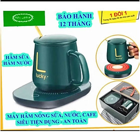 Mua BỘ ĐẾ CỐC HÂM LÀM NÓNG NƯỚC GIỮ NHIỆT BẰNG XỨ GỐM CỰC ĐẸP